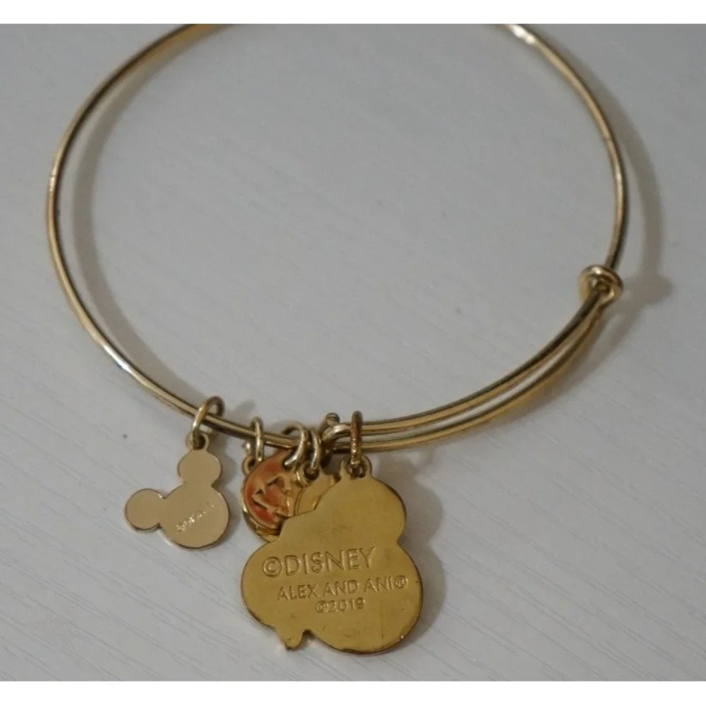 Disney Parks Alex & Ani Class of 2020 Graduation Cap Bangle‎ Bracelet Gold